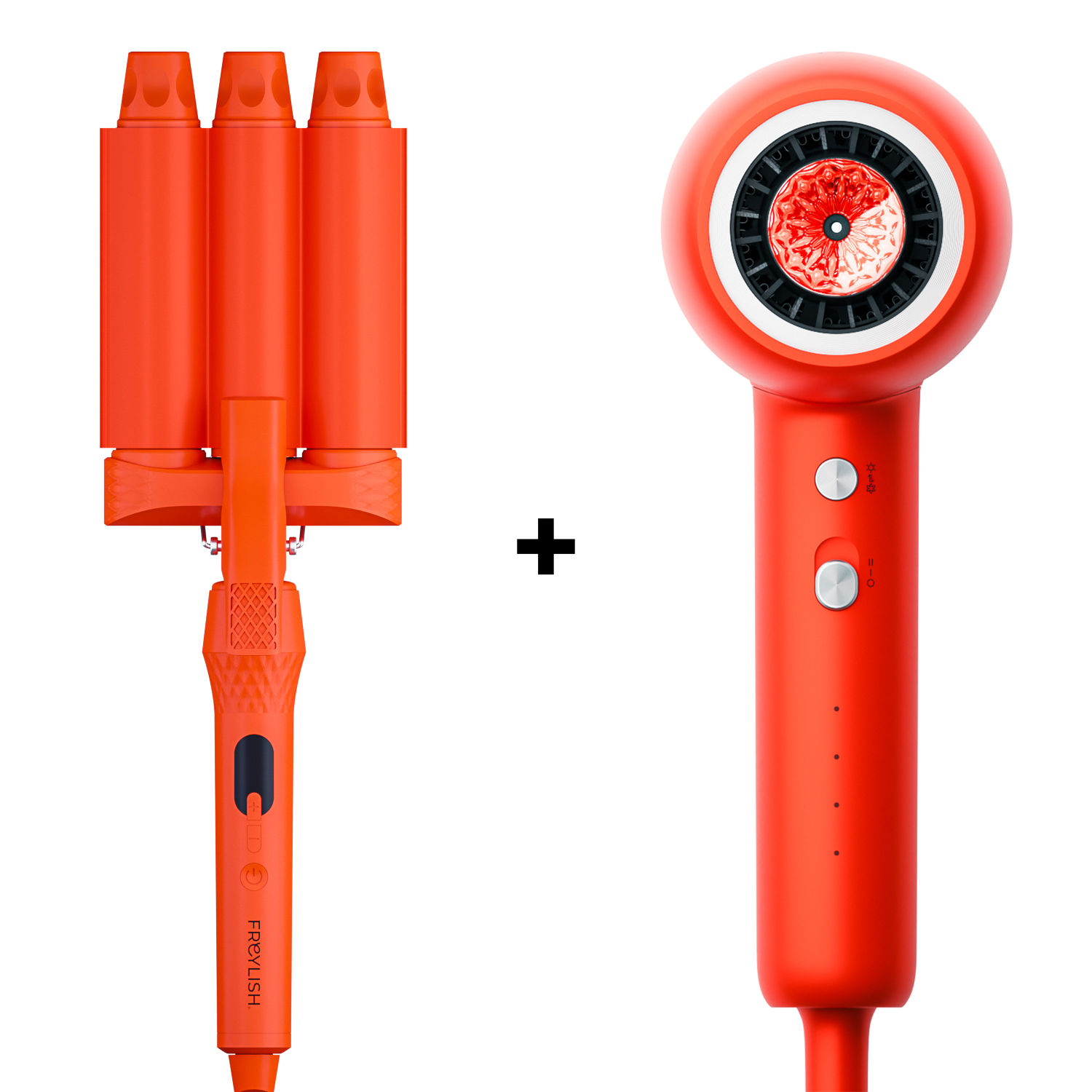 Uvijač za velike valove 32MM 2.0 + SUŠILO ZA KOSU S IONIZACIJOM 2.0