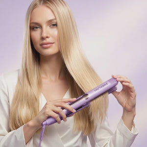 LILA PEGLA ZA KOSU S IONIZATOROM 28MM